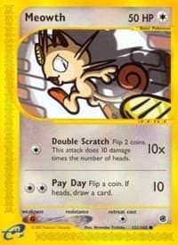 Meowth - Expedition - Pokemon card