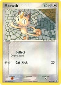 Meowth - EX FireRed & LeafGreen - Pokemon card