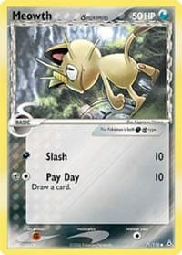 Meowth (Delta Species) - EX Holon Phantoms - Pokemon card