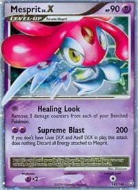 Mesprit LV.X - Legends Awakened - Pokemon card