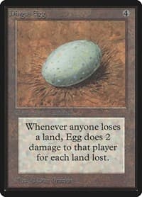Dingus Egg - Beta Edition - Magic: The Gathering card