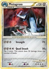 Metagross - Undaunted - Pokemon card