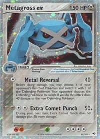 Metagross ex - EX Hidden Legends - Pokemon card