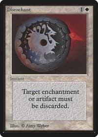 Disenchant - Beta Edition - Magic: The Gathering card