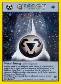 Metal Energy - Neo Genesis - Pokemon card