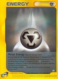 Metal Energy - Aquapolis - Pokemon card