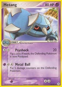 Metang - EX Hidden Legends - Pokemon card