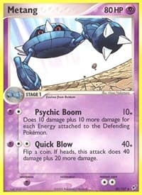 Metang - EX Deoxys - Pokemon card