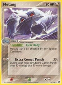Metang - EX Power Keepers - Pokemon card