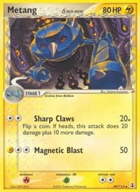 Metang (Delta Species) - EX Delta Species - Pokemon card