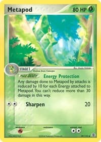 Metapod - EX FireRed & LeafGreen - Pokemon card