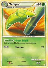 Metapod - HeartGold SoulSilver - Pokemon card