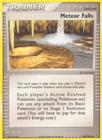 Meteor Falls - EX Deoxys - Pokemon card