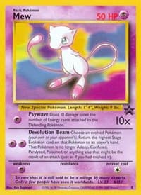 Mew (8) - WoTC Promo - Pokemon card