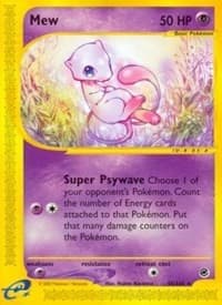 Mew (55) - Expedition - Pokemon card