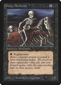 Drudge Skeletons - Beta Edition - Magic: The Gathering card