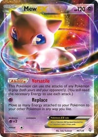 Mew EX - Dragons Exalted - Pokemon card