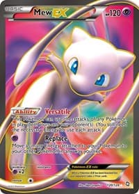 Mew EX (120 Full Art) - Dragons Exalted - Pokemon card