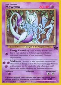 Mewtwo (12) - WoTC Promo - Pokemon card
