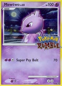 Mewtwo - Rumble - Pokemon card