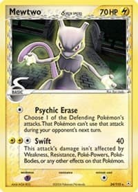 Mewtwo (Delta Species) - EX Holon Phantoms - Pokemon card