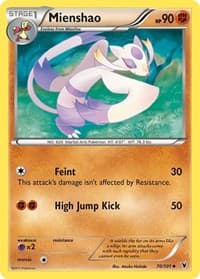 Mienshao - Noble Victories - Pokemon card