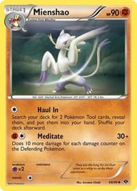 Mienshao - Next Destinies - Pokemon card