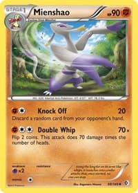Mienshao - Boundaries Crossed - Pokemon card