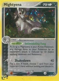Mightyena - EX Ruby and Sapphire - Pokemon card