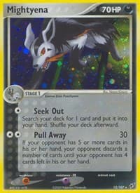 Mightyena - EX Deoxys - Pokemon card