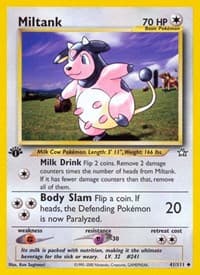 Miltank - Neo Genesis - Pokemon card