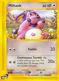 Miltank - Aquapolis - Pokemon card