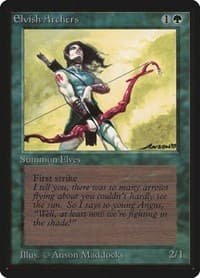 Elvish Archers - Beta Edition - Magic: The Gathering card