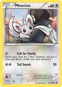 Minccino - Legendary Treasures - Pokemon card