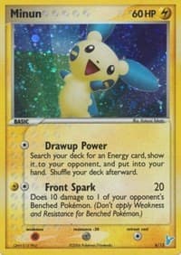 Minun - EX Trainer Kit 2: Plusle & Minun - Pokemon card