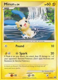 Minun - Majestic Dawn - Pokemon card