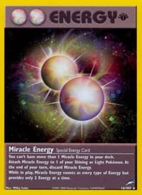 Miracle Energy - Neo Destiny - Pokemon card