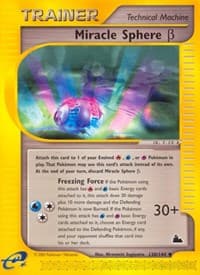 Miracle Sphere Beta - Skyridge - Pokemon card