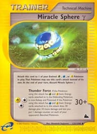 Miracle Sphere Gamma - Skyridge - Pokemon card