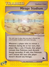 Mirage Stadium - Skyridge - Pokemon card
