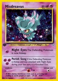 Misdreavus - Neo Revelation - Pokemon card