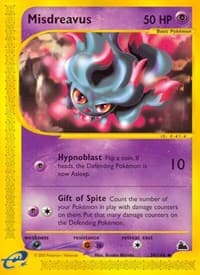 Misdreavus - Skyridge - Pokemon card