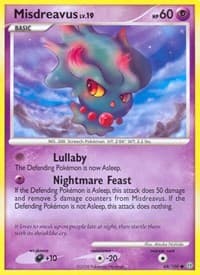 Misdreavus - Stormfront - Pokemon card