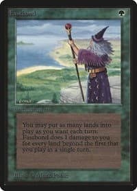 Fastbond - Beta Edition - Magic: The Gathering card