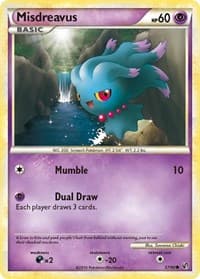 Misdreavus - Undaunted - Pokemon card