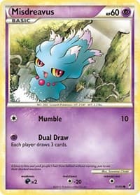 Misdreavus - Call of Legends - Pokemon card