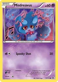 Misdreavus - Legendary Treasures - Pokemon card