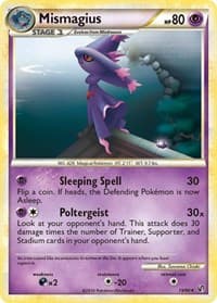 Mismagius - Undaunted - Pokemon card