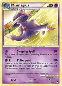 Mismagius - Call of Legends - Pokemon card