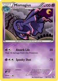 Mismagius - Legendary Treasures - Pokemon card